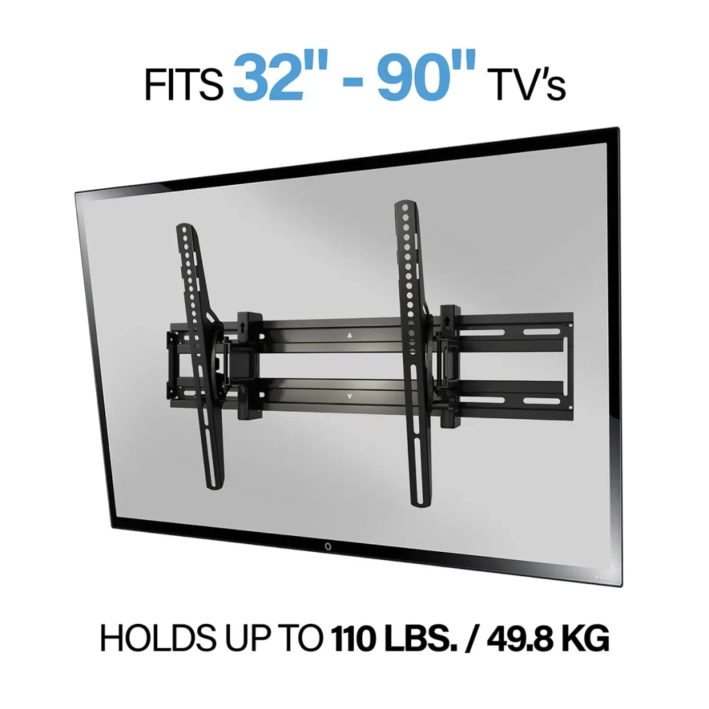 FLT2, Fits 32" - 90" TVs, Holds up to 110lbs.