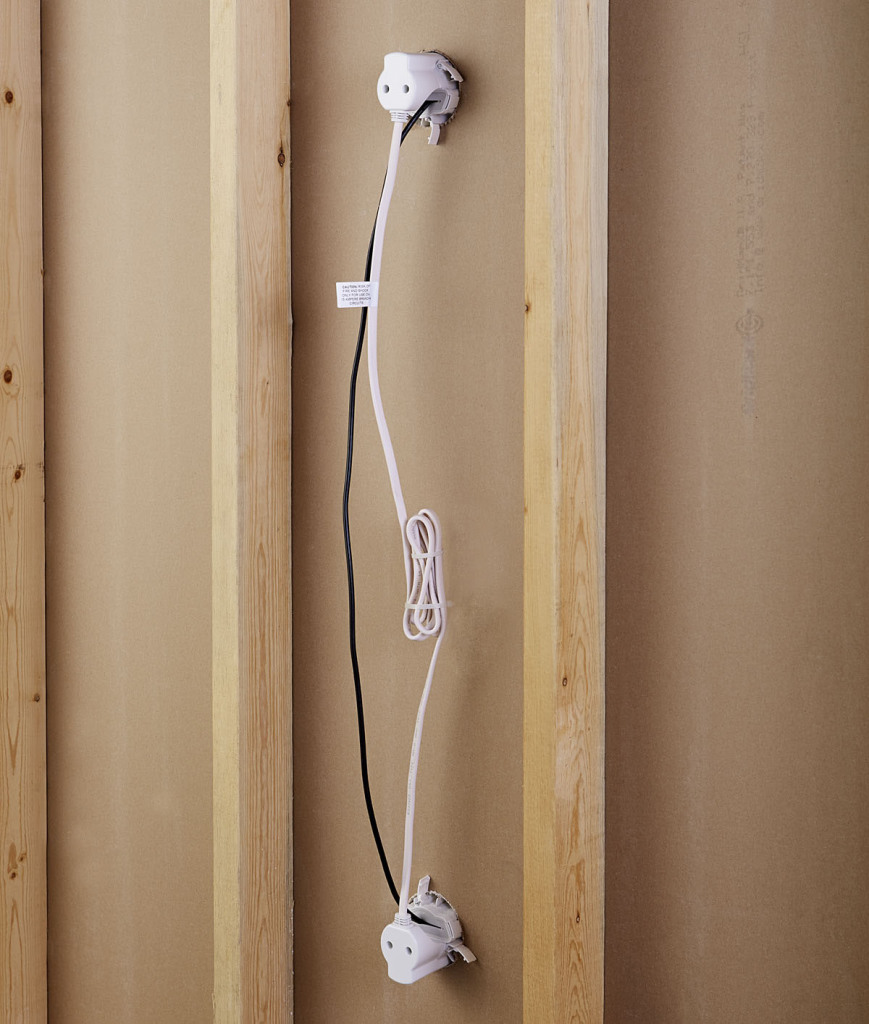 In-Wall Power Cable Management Kit To Hide Your Power Cables