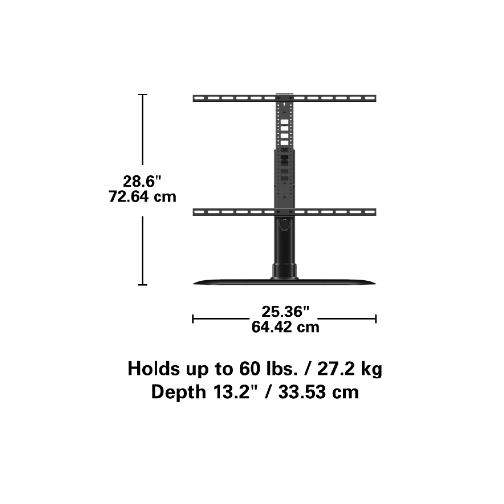 Soporte Base Giratoria P/tv De 32 In A 65, Sanus Wstv1-b1 - FeedBack Store